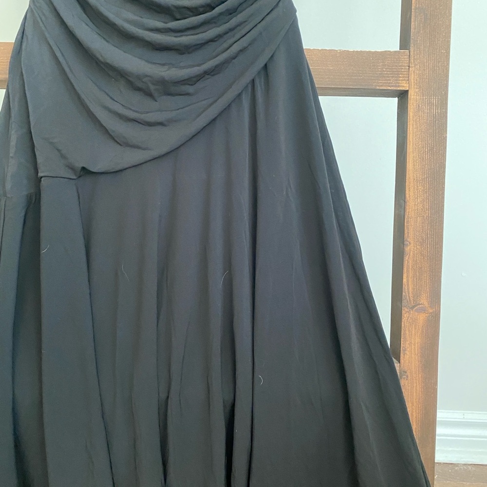 bebe Black Backless Halter Dress - Picture 3 of 8